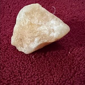 Natural orange Stone Decor